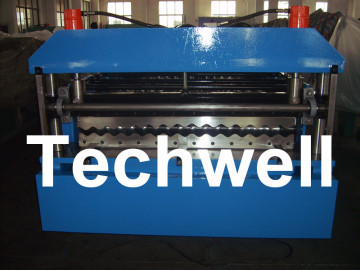 Aluminium Corrugated Roof Sheet Roll Forming Machine