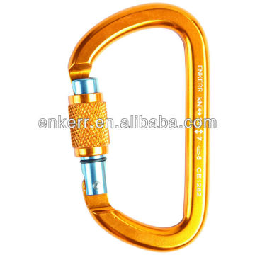aluminum alloy asymmetrical safety aluminum Carabiner