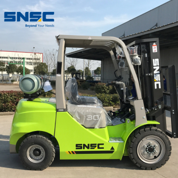 New Counter Balance Gas Forklift 3Tons Price