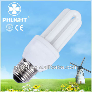 2013 new products u shape cfl energy saver snow white 6400k