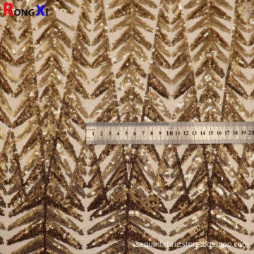 New Design Sequin Stretch Fabric With High Quality