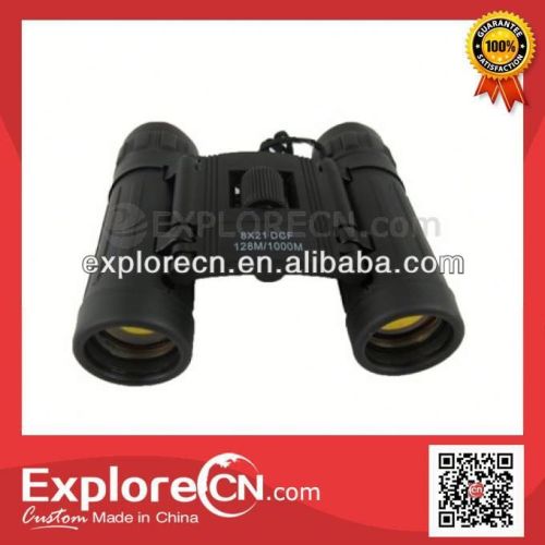 Black portable outdoor camping binoculars,travel telescope