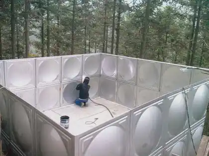 Water Storage Tank SS304 Stainless Steel Water Tank