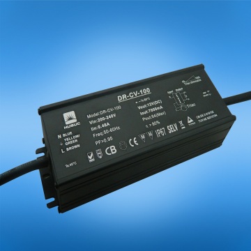 100W Dimming Waterproof LED Driver with Ce RoHS