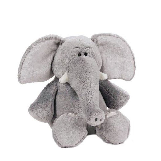 Simulation grey cute elephant plush toy decoration