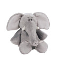 Simulation gris décoration de jouets en peluche d&#39;éléphant mignon gris