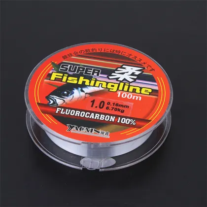 YOUME Brand 100m 100% Nylon Transparent Fishing Line
