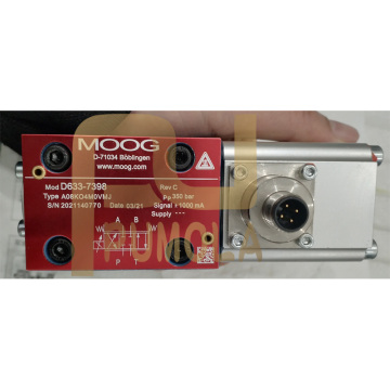 Original & Brand New MOOG Servo Valve D633-7398 A08KO4M0VMJ: High-Quality Replacement Part for Precision Applications