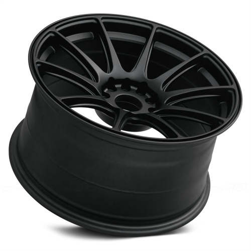 Jantes de liga leve Racing Mag preto plano 527