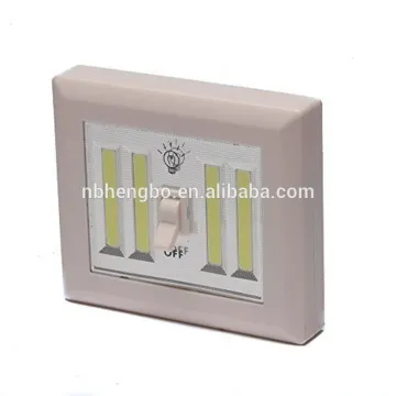 Dual COB Cordless Switch Light kids battery powered COB night light