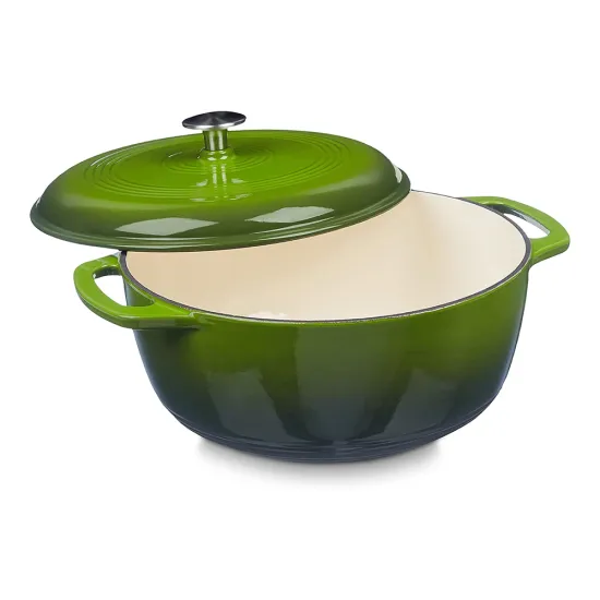 Non-stick Enamel Cast Iron Dutch Oven hot Casserole Carrier cookware set Casserole Pot With Lid