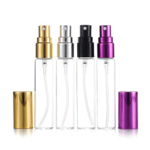 Boutelles de pompe à parfum en verre en gros Mini Verre Pumple de pulvérisation 1 ml 2 ml 5 ml 10 ml pour le contenant d&#39;huile de parfum de soins personnels