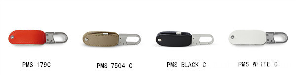 colorful leather usb stick