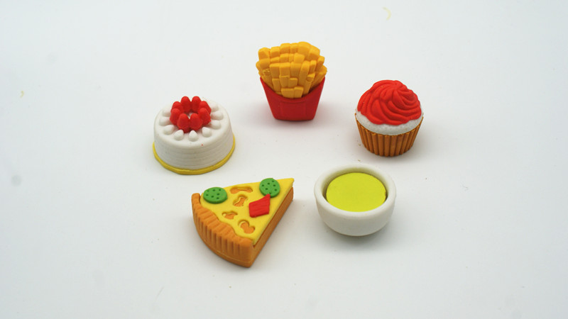 3D Fast Food Food Series Eraser