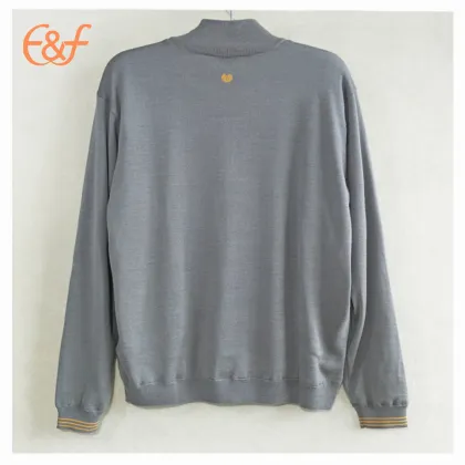 Fashion Men Striking stripes Plain Sweater