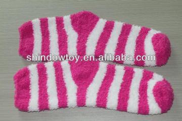 fashion microfiber socks stripes socks high quality cheap fashion customized