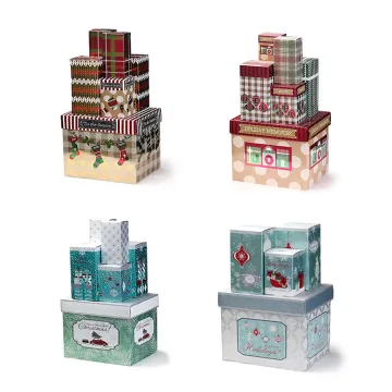 OEM Specification Cardboard Lid Christmas Gift Sets Box