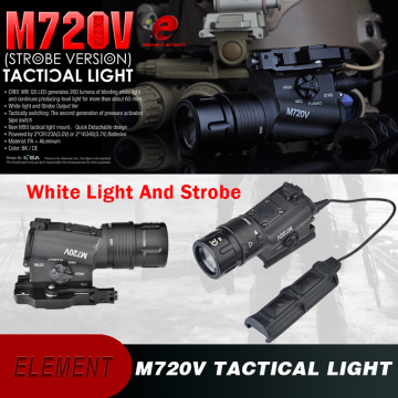 Element Airsoft Tactical Flashlight Surefir M720V 265 Lumens Hunting Lamp M720V Strobe Gun Tactical Weapon Light Softair EX273