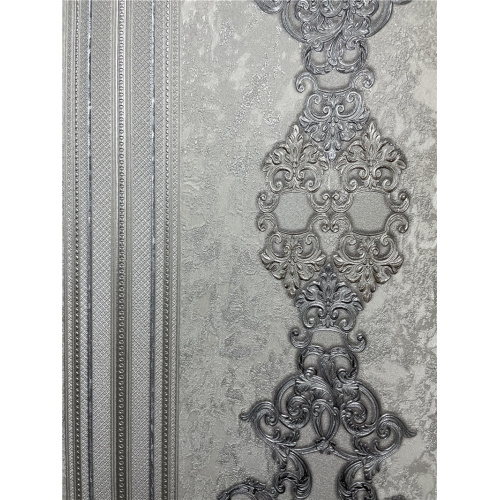 Pvc Damacus Wallpaper For Decoration Material Wall Covering