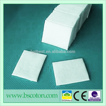 High quality undyed organic cotton,organic cotton pad made by china experienced manufacturer