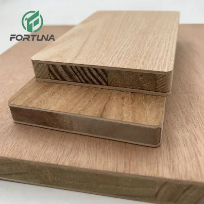 Solid Paulownia Pine Falcata Core Block Board Finger Jointed 18mm Wood Panels for Furniture Making