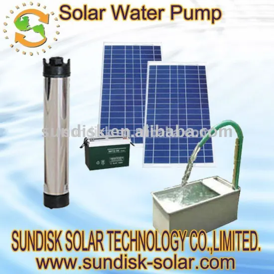 dc solar water pump system