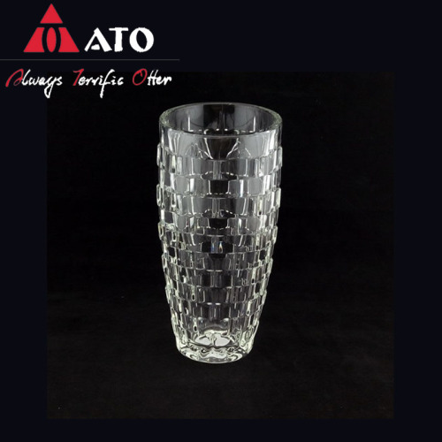 Vase de fleurs en verre ato