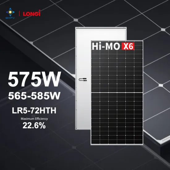 Longi Solar Hi-MO X6 LR5-72HTH Monocrystalline PV Modules: Specifications and Features