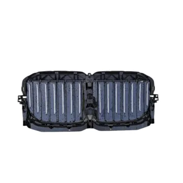 BMW X7 G07 Front Radiator Louver Bracket Air Duct - Black OE 51749465348