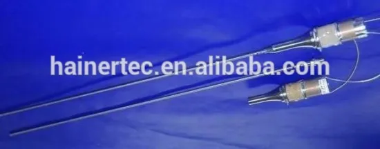 Ultrasonic lithotripter system transducer with probe