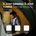 Camping Portable LED LED 20W Lanterna de acampamento retrô recarregável