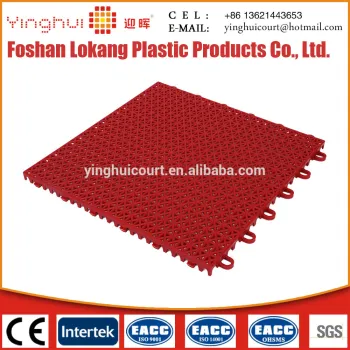Used Sport Court Flooring Interlocking sports flooring Children Playground Flooring O-04