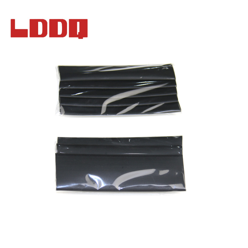 LDDQ 53pcs Heat shrinkable tube Black kit 3:1 Adhesive glue Guaina termorestringente Gaine thermo Cable sleeve Heatshrink Wrap