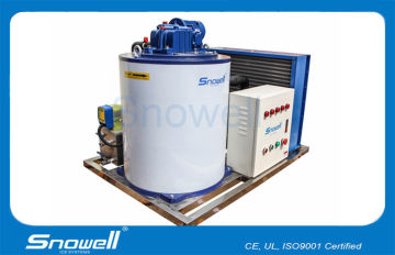 1.5t Small Flake Ice Machine For Fruits And Vegetables With Ce , 2.2mm Ice Thickness