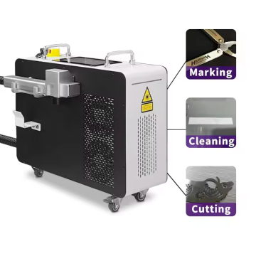 Pulsed Laser Cleaner: Portable Air Cooled ZIXU 100W 200W 300W - Cleaning, Marking, and Cutting Machine