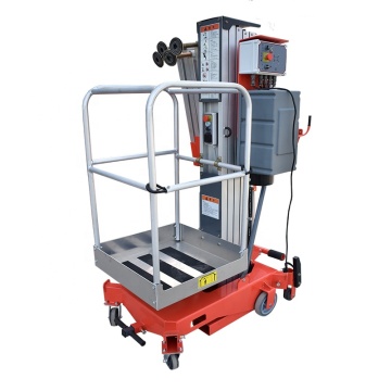 High End Single Mast Aluminum Lift 5m to 12m