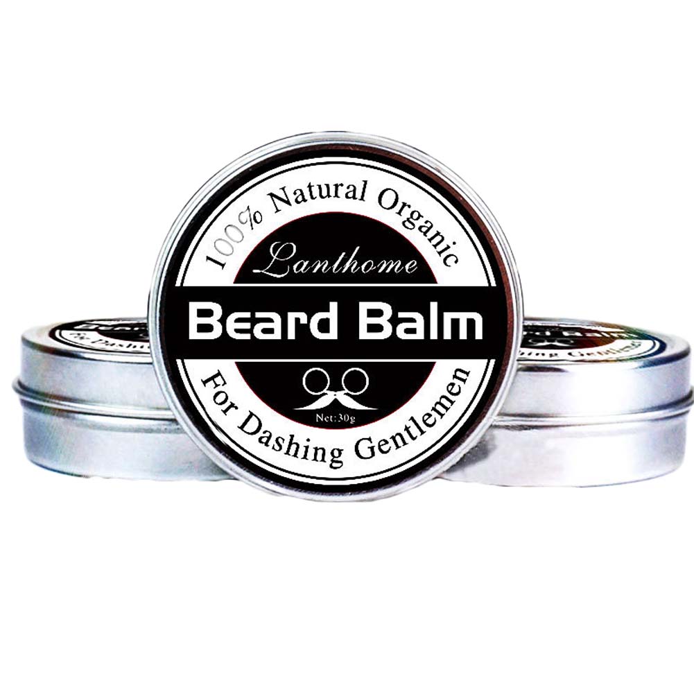 New Natural Beard Oil Balm Moustache Wax for styling Beeswax moisturizing smoothing gentlemen beard care