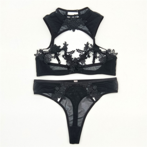 custom 2 stks Sexy Coltrui Nachtkleding Ondergoed G-string