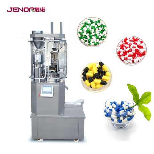 Máquina de preenchimento de cápsula farmacêutica automática de alta velocidade