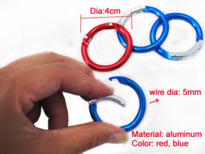 D shape Ring D-ring metal d-ring for bags