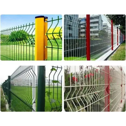 Home Outdoor Decorative Metal 3D Bending Curved Fence