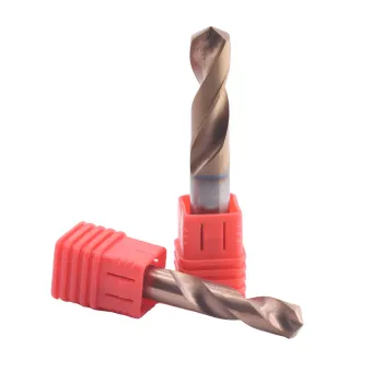 High-Quality Tungsten Carbide Steel Shank Coated Drill Bits for Stainless Steel and Metal