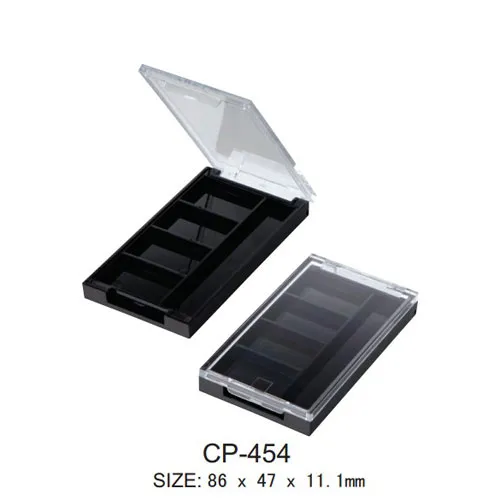 Plastic Square Cosmetic Compact/Eye Shadow Case