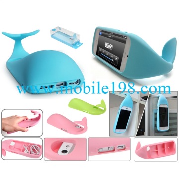 Whale Silicone Case Cover for iPhone 5 Parts Accessories