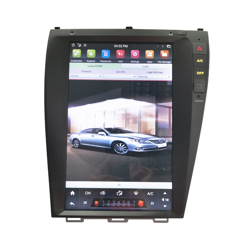 Tesla Style Car Multimedia Player For Lexus