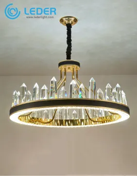 LEDER Hanging Modern Crystal Pendant Lights