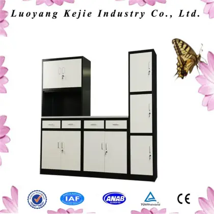 New design oppein kitchen cabinets artificial coral stone stainless steel kitchencabinet door with great price