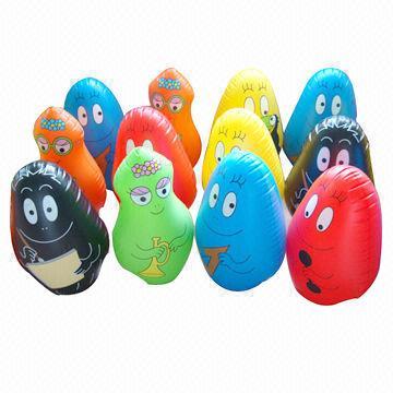 Inflatable Barbapapa Tumbler Toy