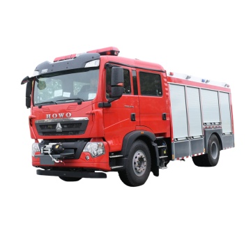 HOWO 6X4 water foam fire fighting tank truck