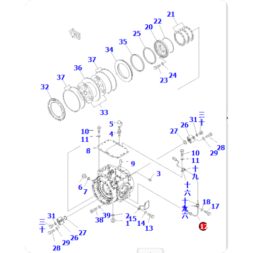 WA200-6 Loader sensor 426-06-31120